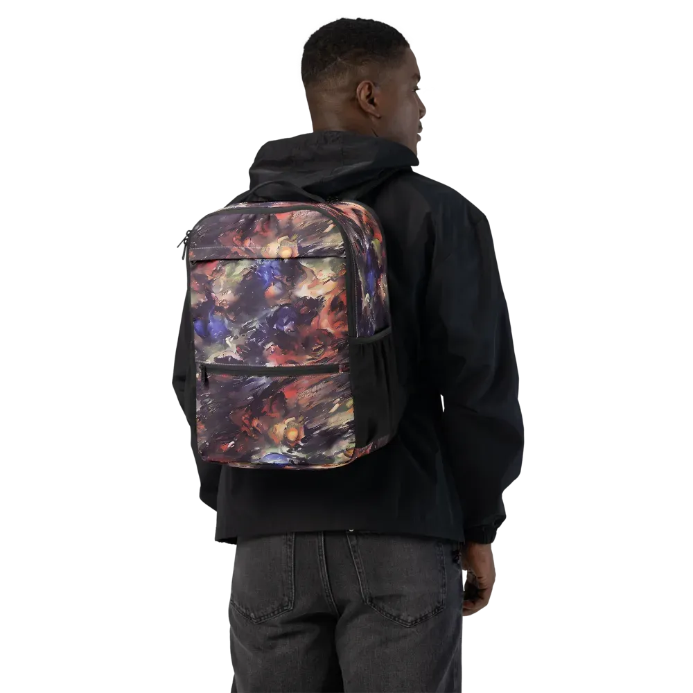 Twisted Terra on Utility Backpack — Back