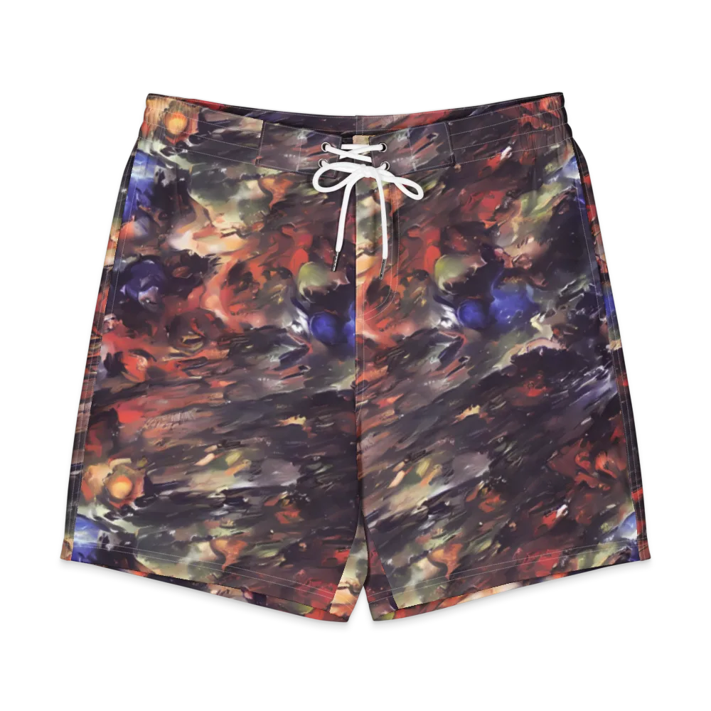 Twisted Terra on Men's Board Shorts — Front