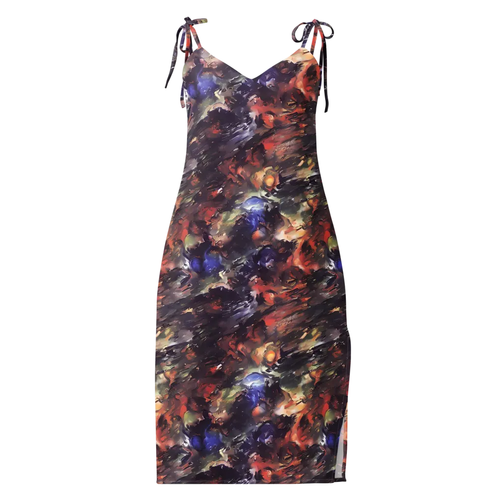 Twisted Terra on Slip Dress — Front