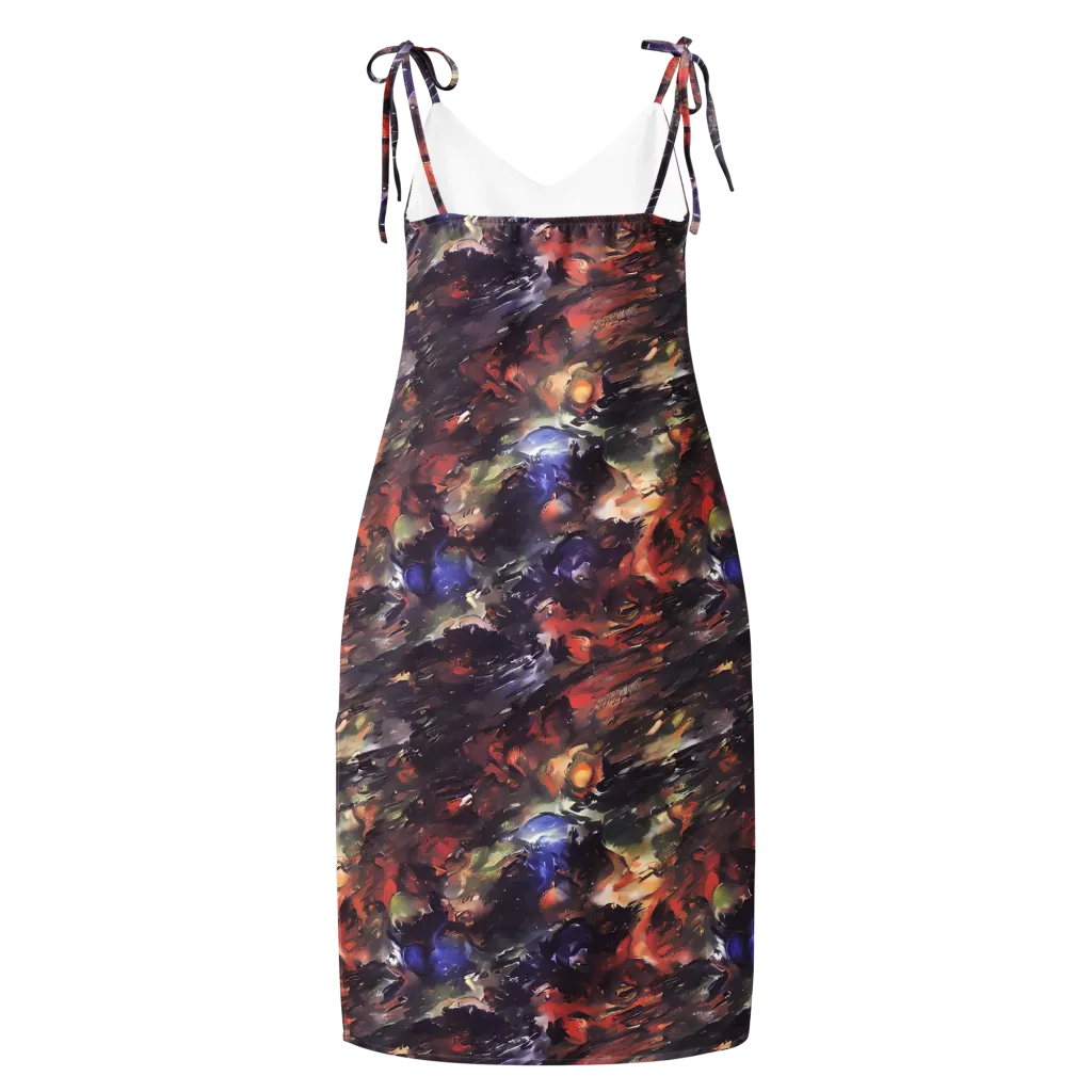 Twisted Terra on Slip Dress — Back