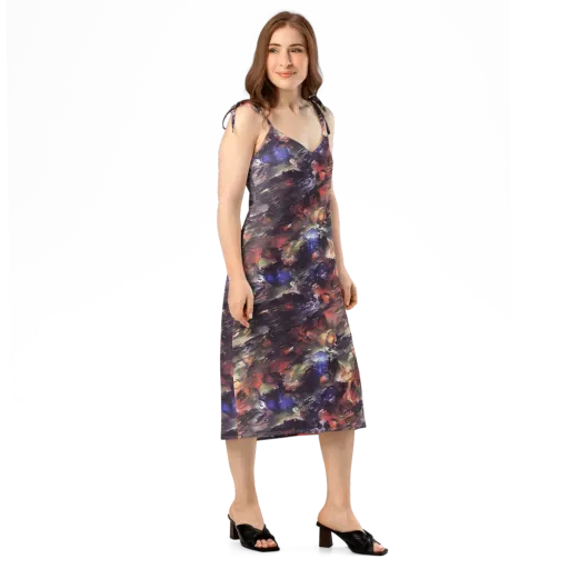 Twisted Terra on a Slip Dress