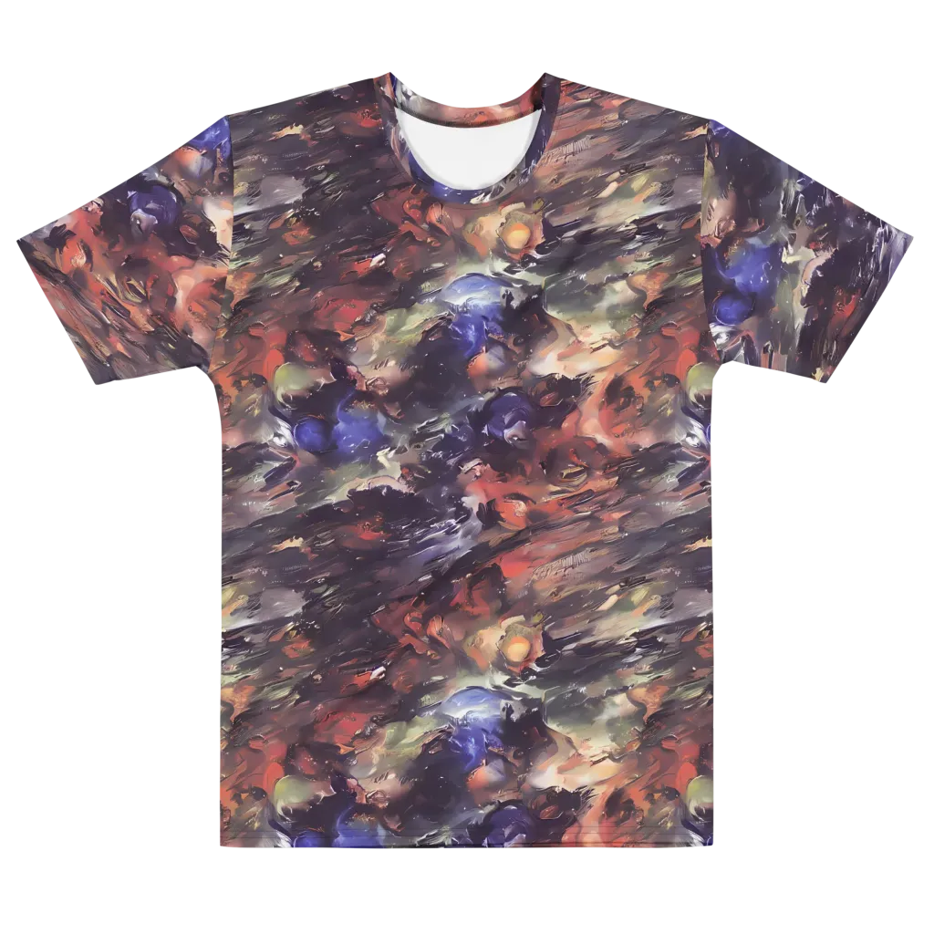 Twisted Terra on Men's Cotton Crew Neck T-Shirt — Front