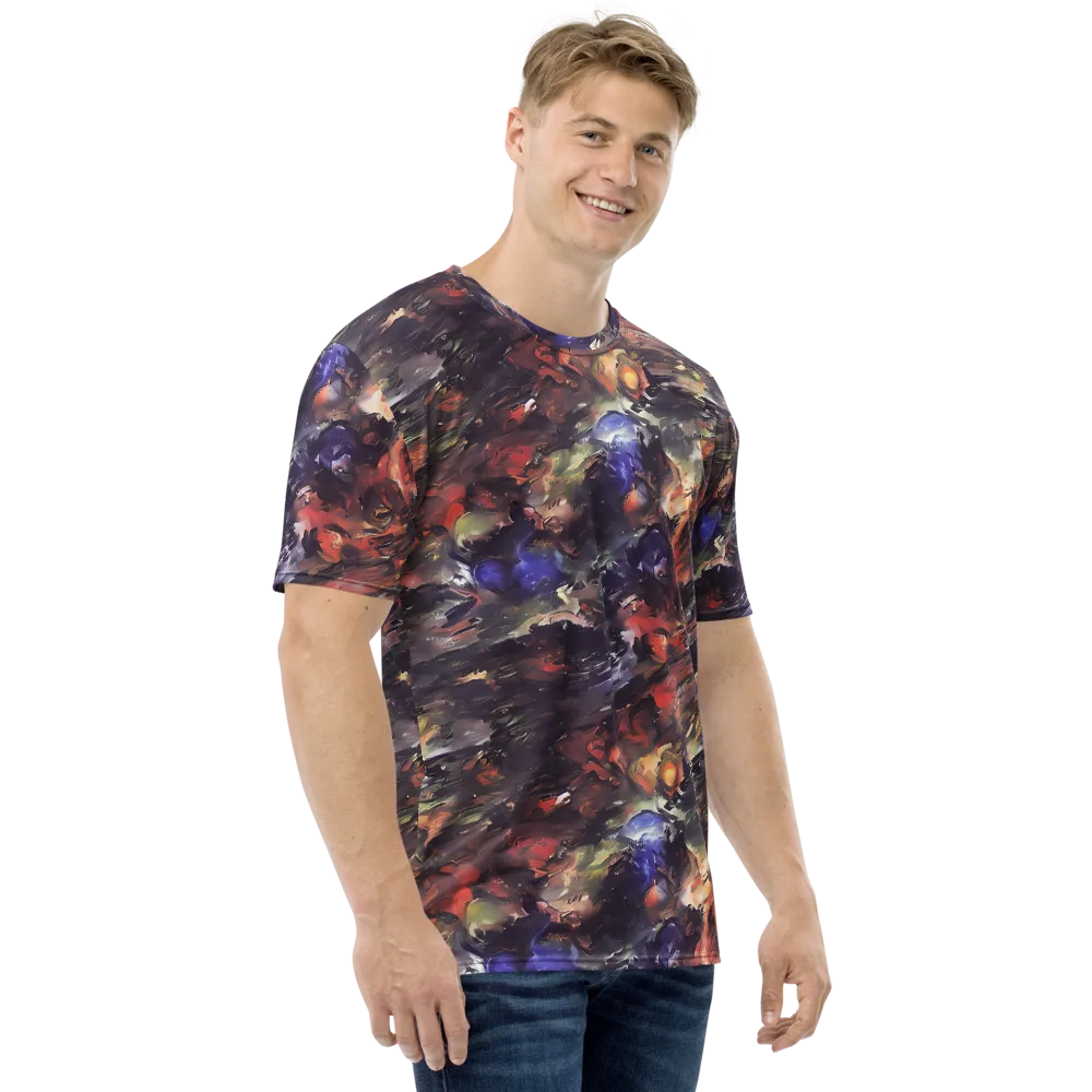 Twisted Terra on Men's Crew Neck T-Shirt — Right