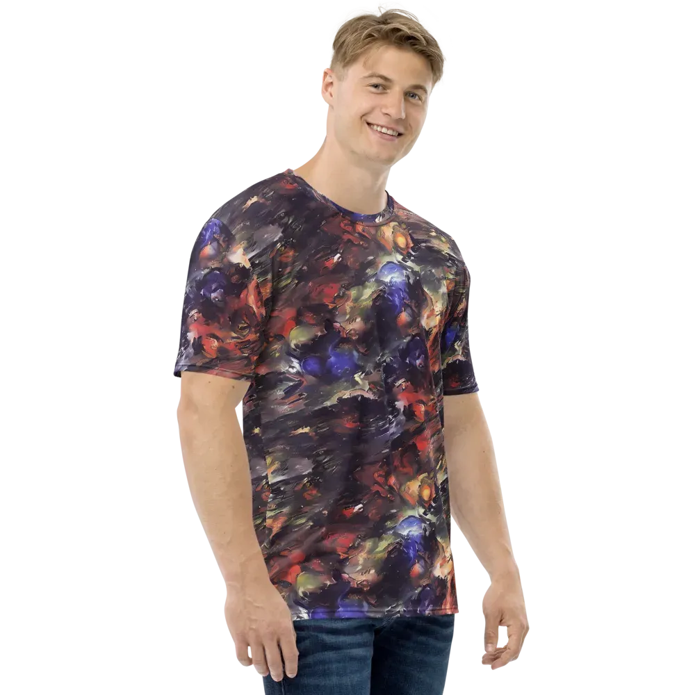 Twisted Terra on Men's Crew Neck T-Shirt — Right