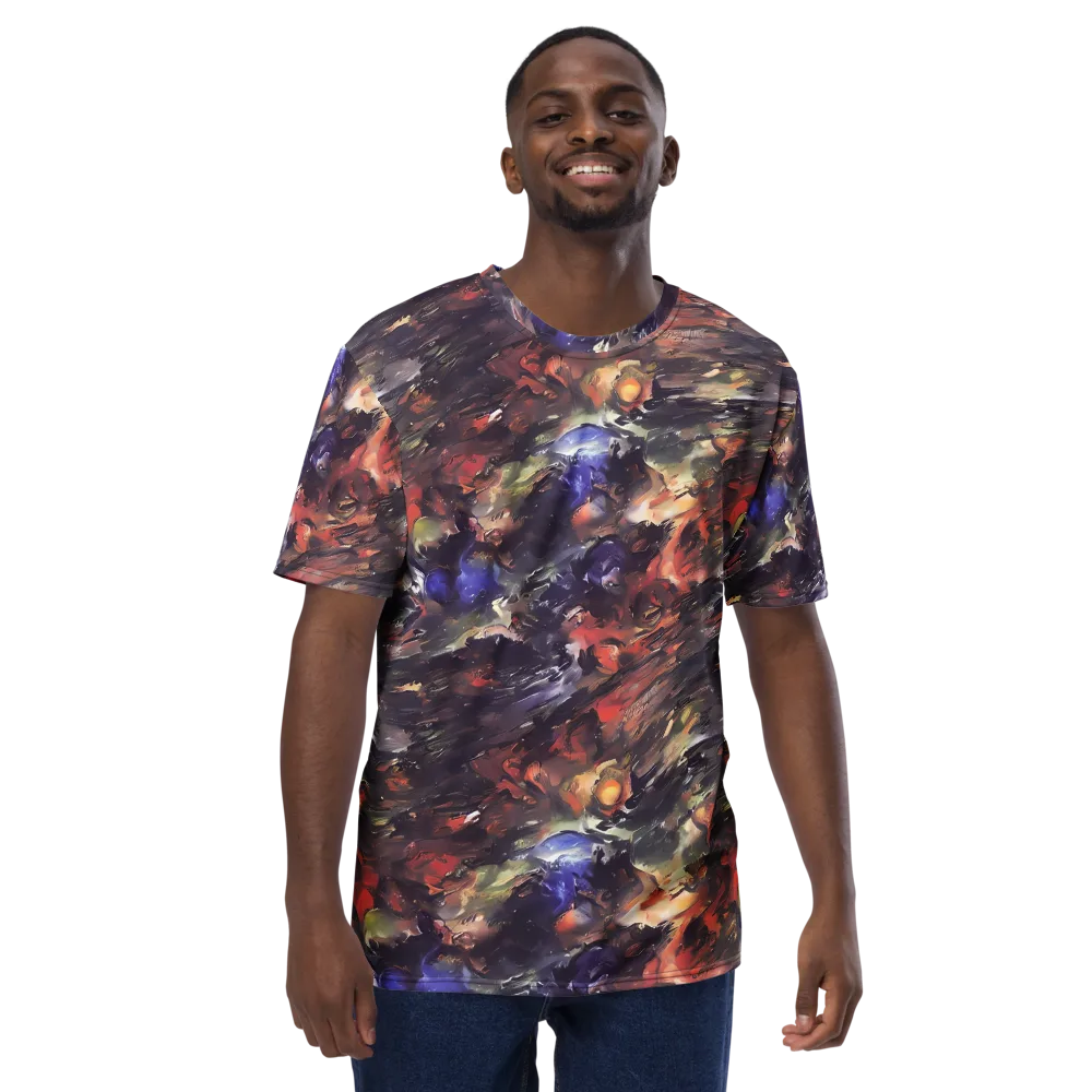 Twisted Terra on Men's Crew Neck T-Shirt — Front