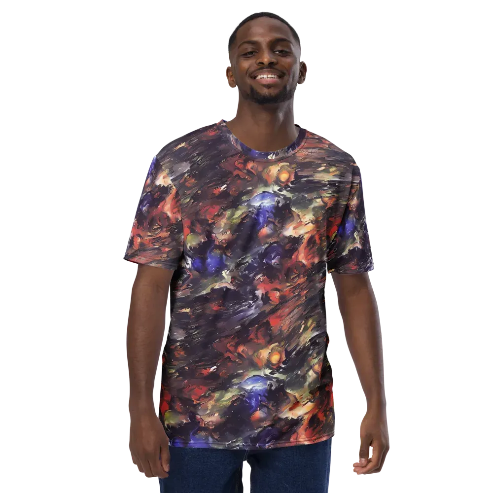 Twisted Terra on Men's Crew Neck T-Shirt — Front