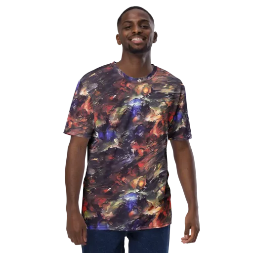 Twisted Terra on a Men's Crew Neck T-Shirt
