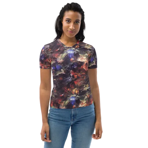 Twisted Terra on a Women's Crew Neck T-Shirt