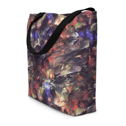 Twisted Terra on a Large Tote Bag W/ Pocket