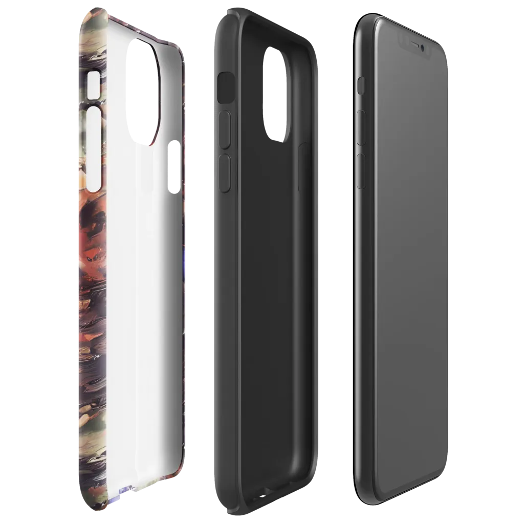Twisted Terra on Tough Case for iPhone® — Right