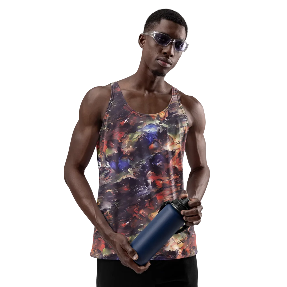 Twisted Terra on Men's Tank Top — Front