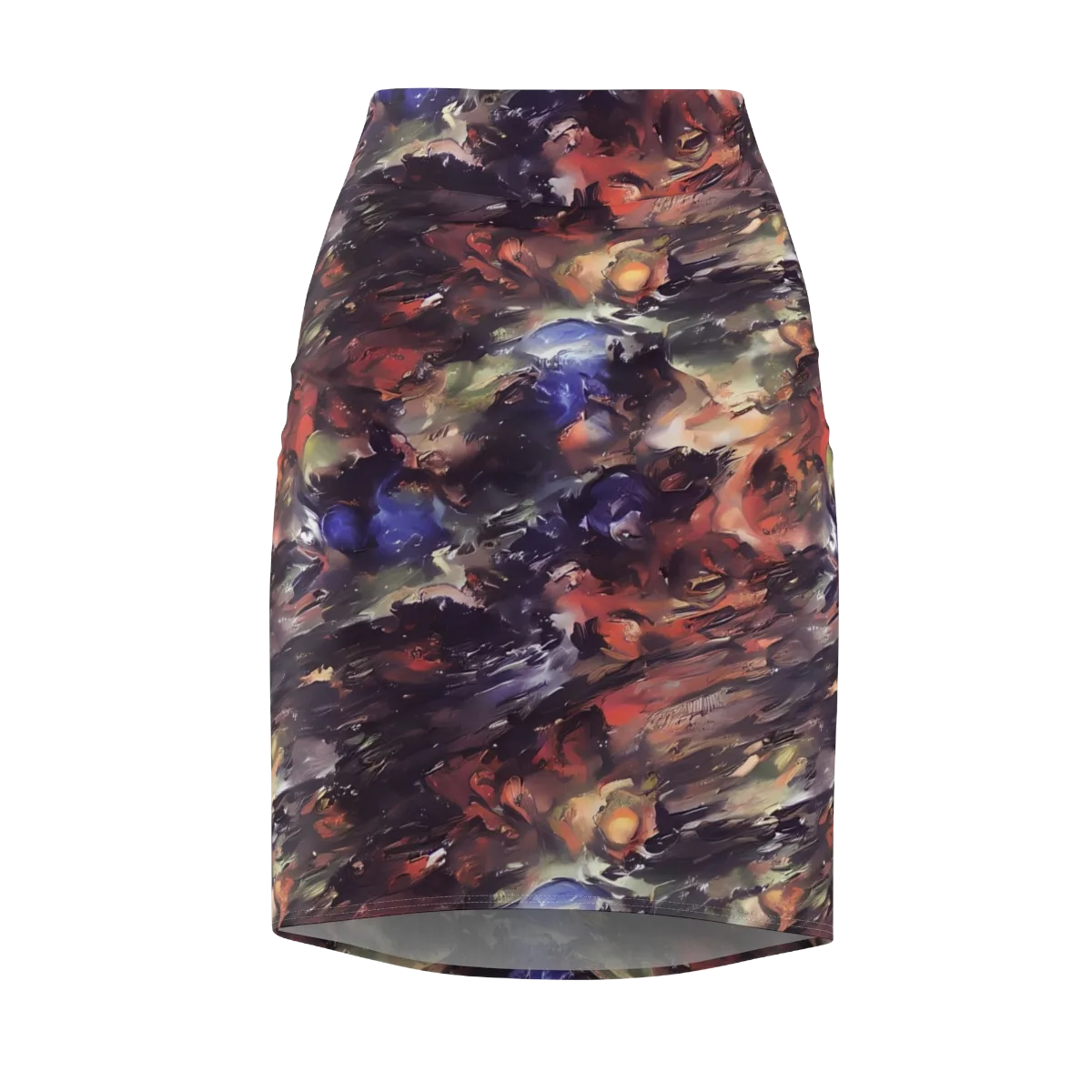 Twisted Terra on Pencil Skirt — Front