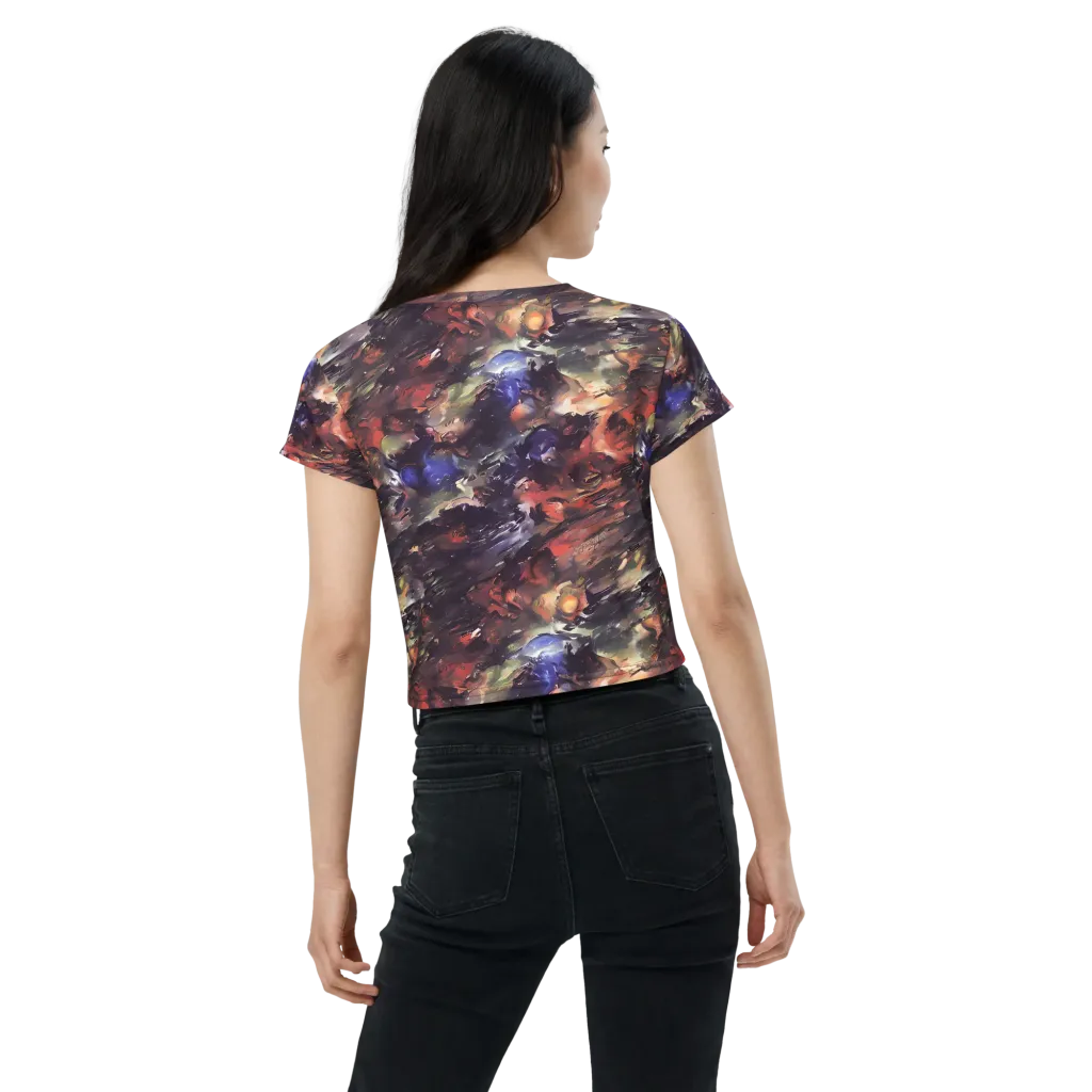 Twisted Terra on Crop Tee — Back