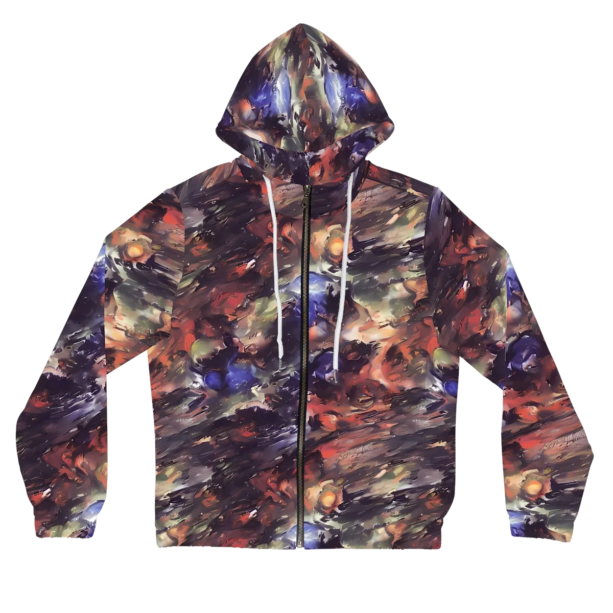 Twisted Terra on Women's Full-Zip Hoodie — Front