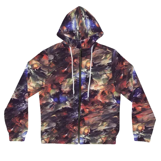 Twisted Terra on a Women's Full-Zip Hoodie