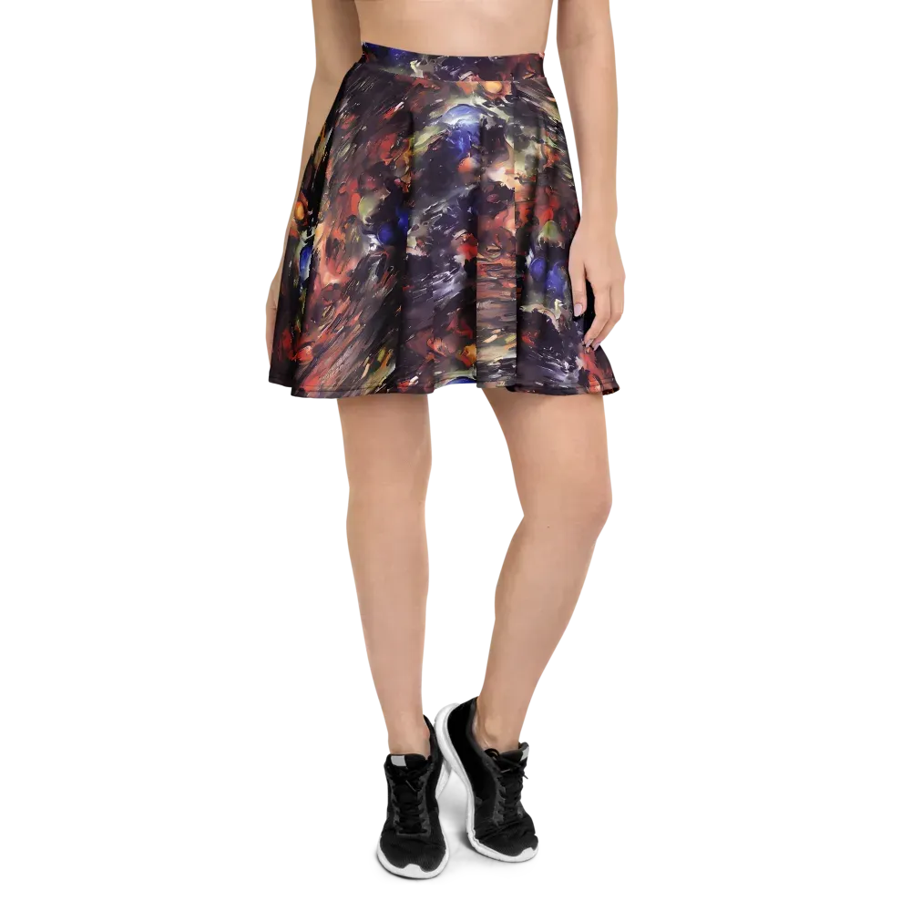 Twisted Terra on Skater Skirt — Front