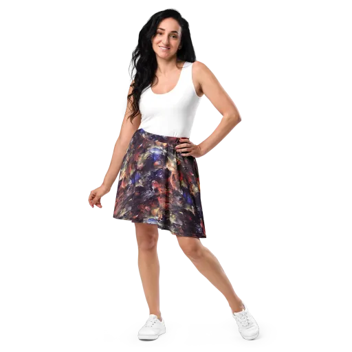 Twisted Terra on a Skater Skirt