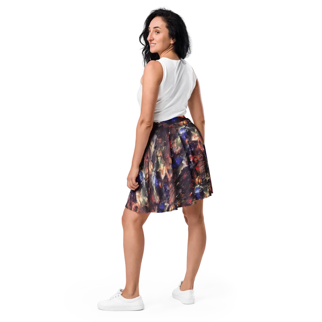 Twisted Terra on Skater Skirt — Back