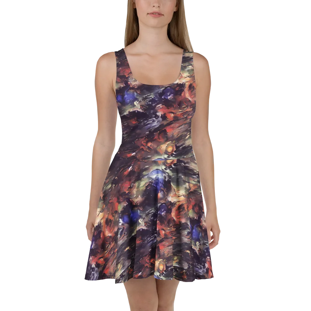 Twisted Terra on Skater Dress — Front