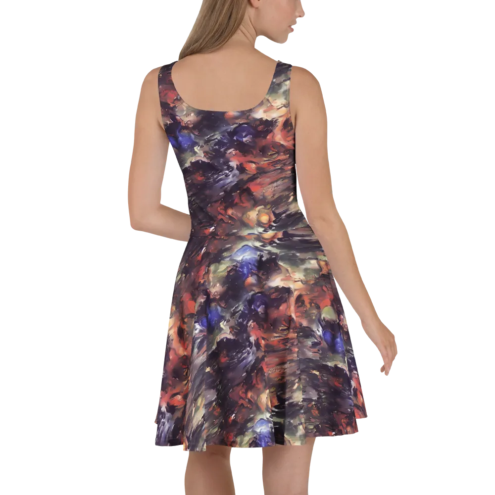 Twisted Terra on Skater Dress — Back