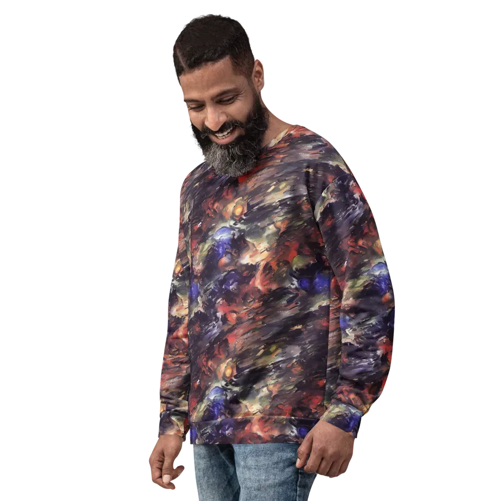 Twisted Terra on Sweatshirt — Left Front