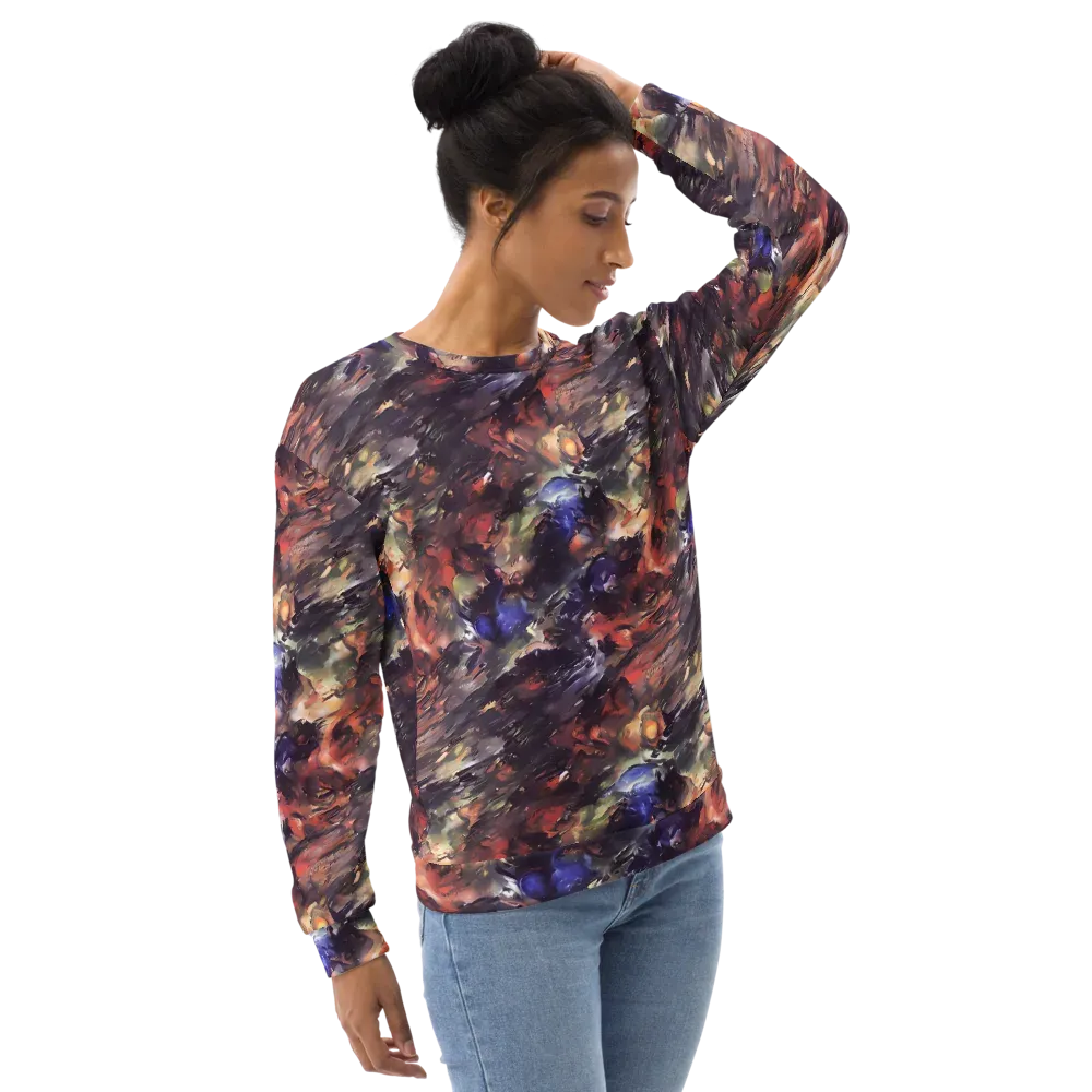 Twisted Terra on Sweatshirt — Right Front