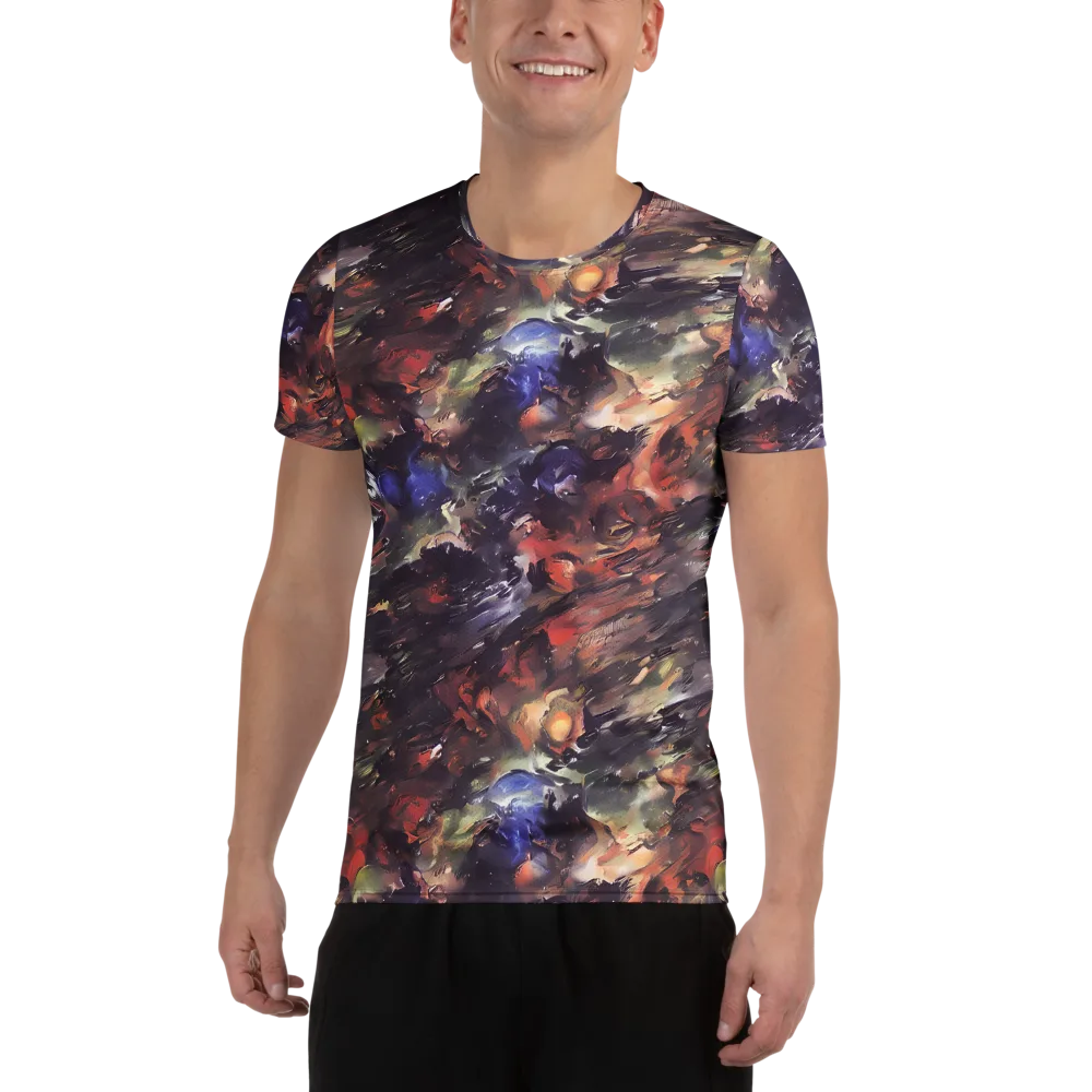 Twisted Terra on Men's Athletic T-Shirt — Front