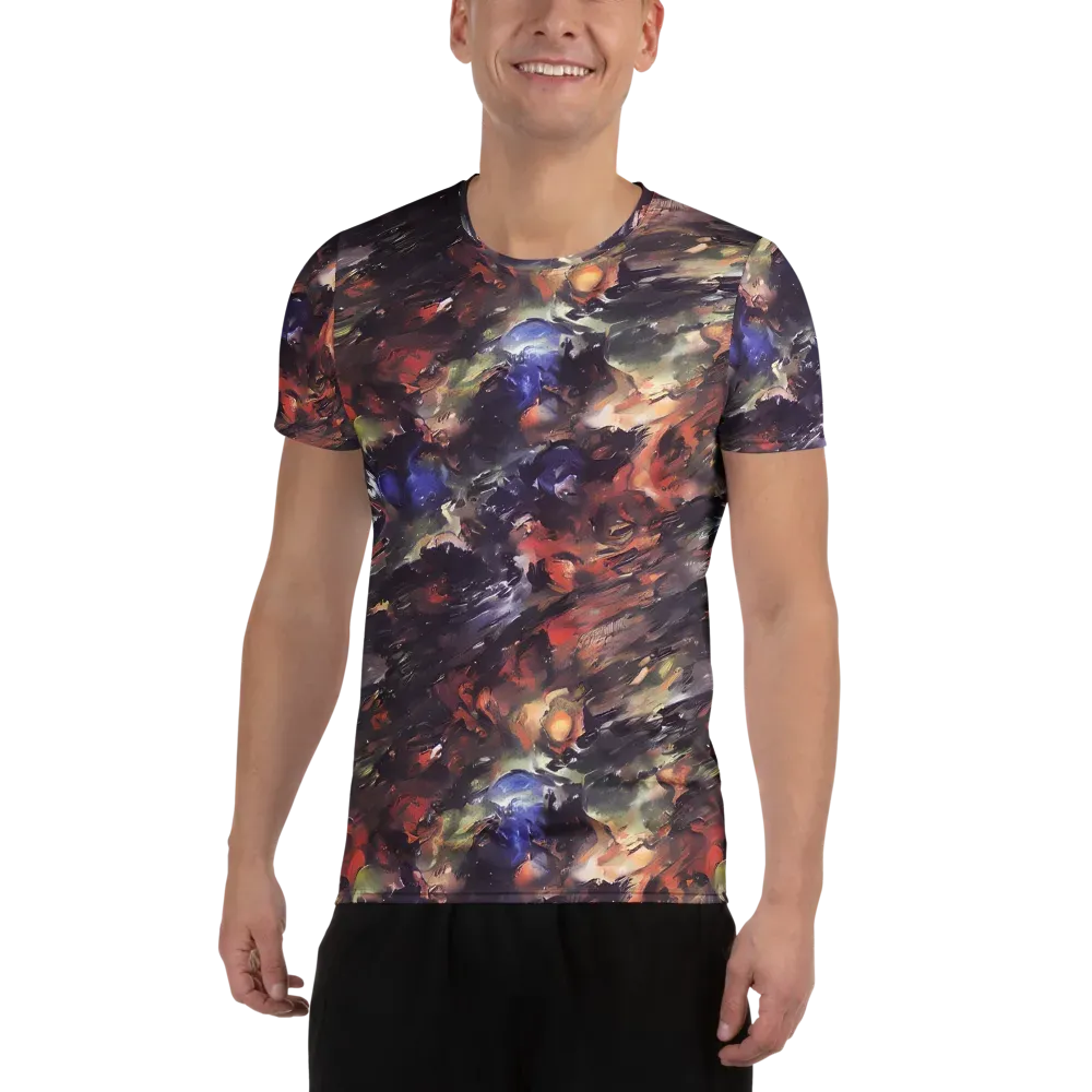 Twisted Terra on Men's Athletic T-Shirt — Front