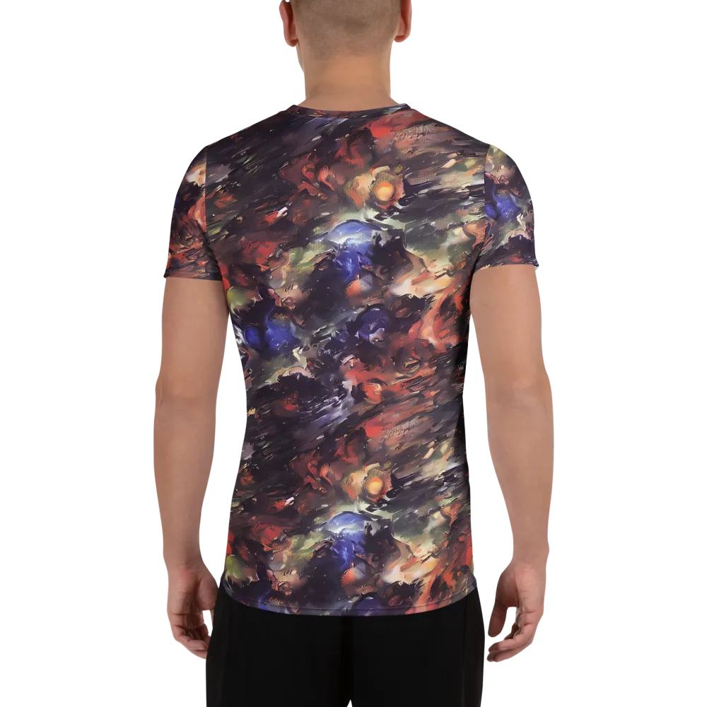 Twisted Terra on Men's Athletic T-Shirt — Back