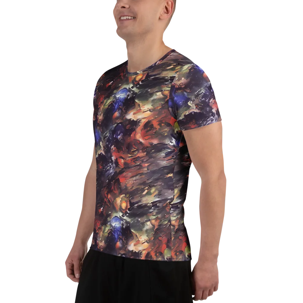Twisted Terra on Men's Athletic T-Shirt — Left