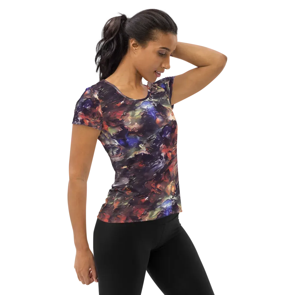Twisted Terra on Women's Athletic T-Shirt — Right