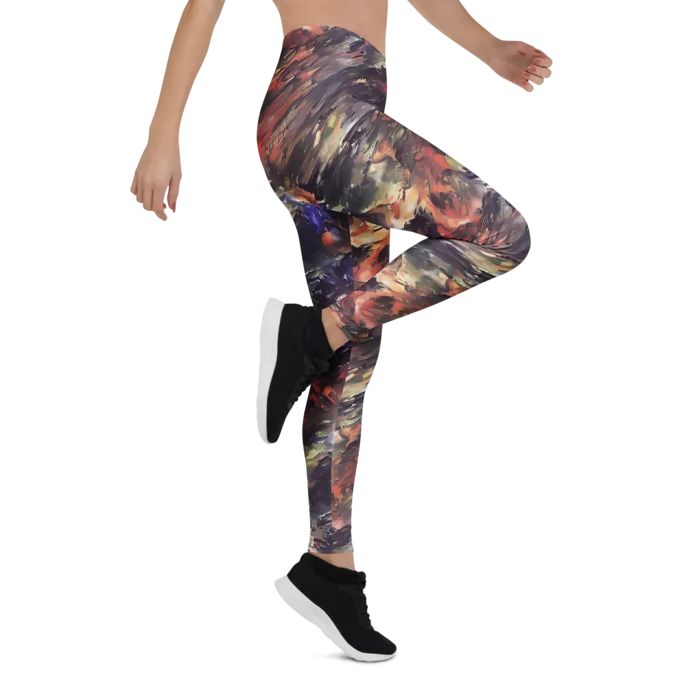 Twisted Terra on Leggings — Right