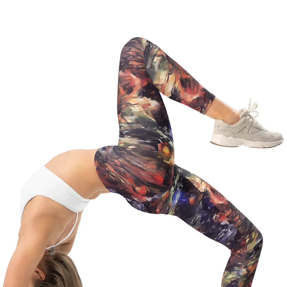 Twisted Terra on Leggings — Right
