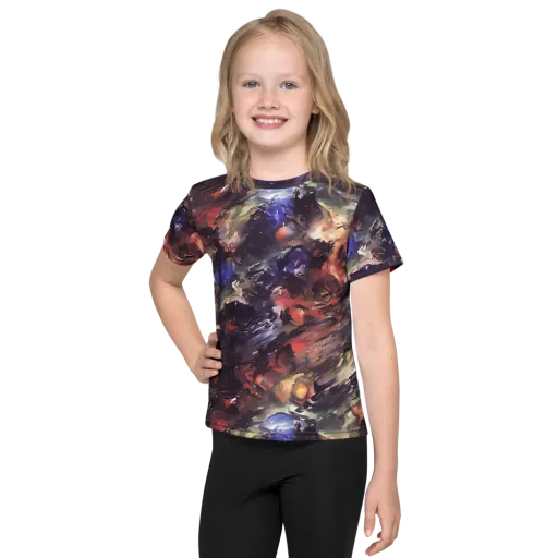 Twisted Terra on a Kids Crew Neck T-Shirt