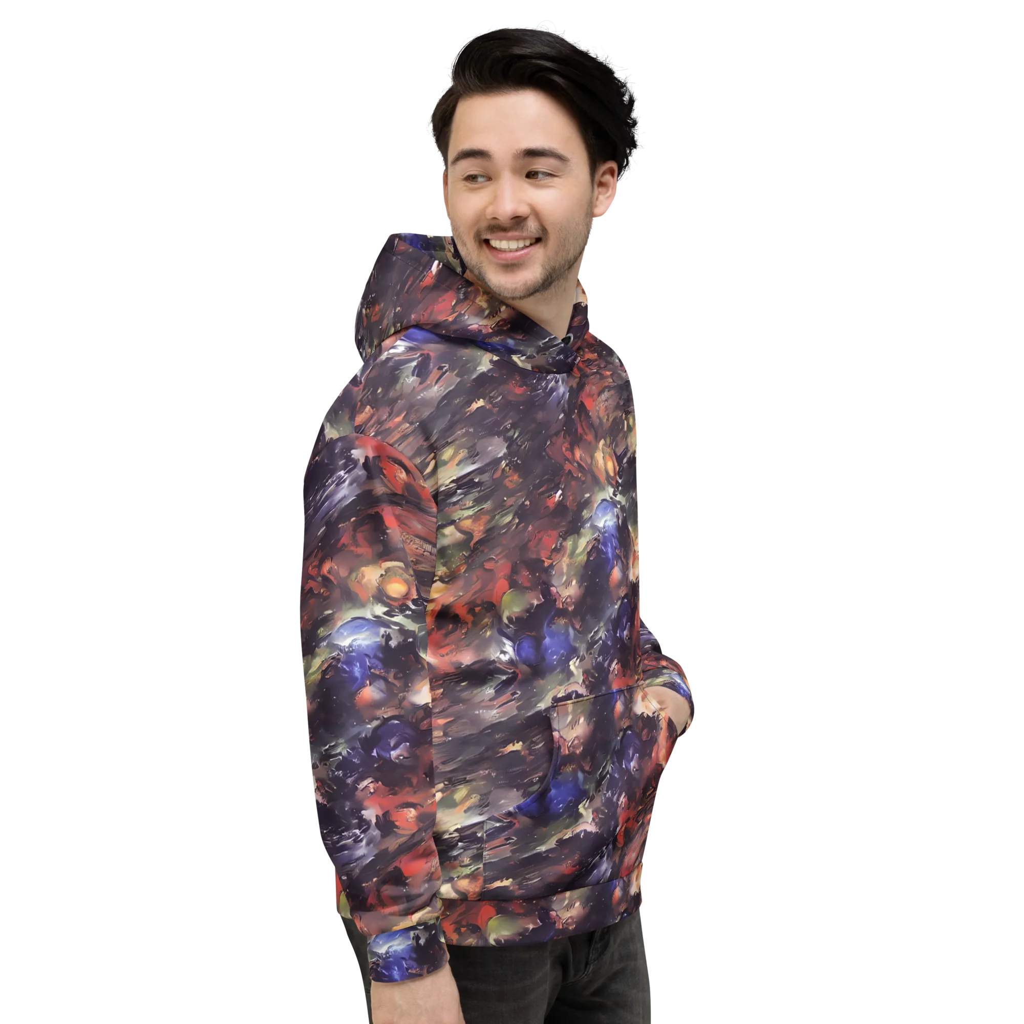 Twisted Terra on Hoodie — Right