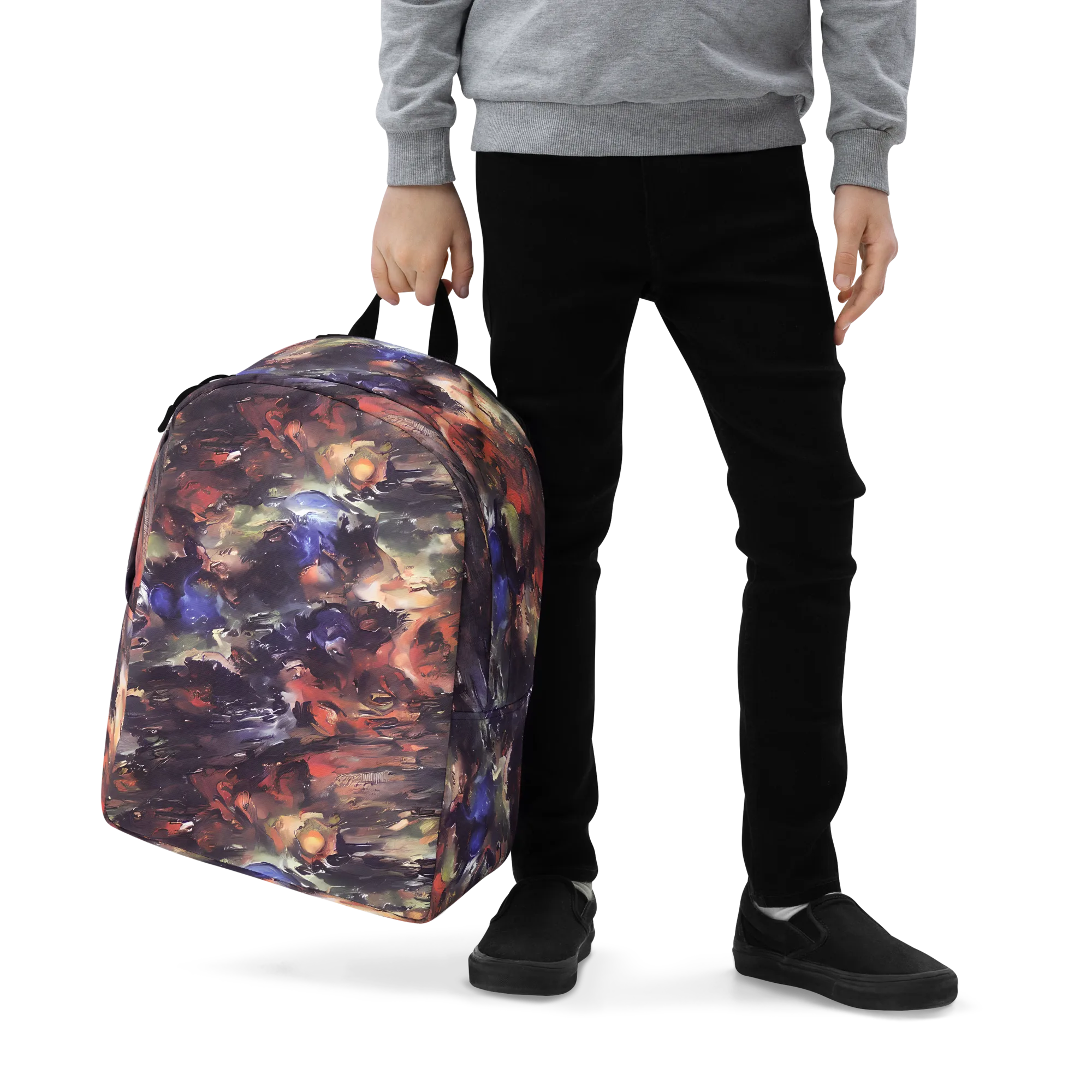 Twisted Terra on Minimalist Backpack — Zoomed-in