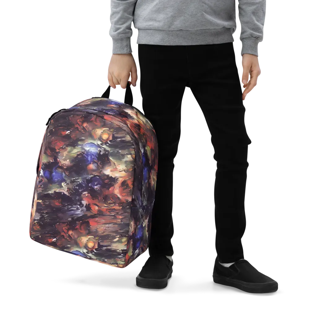 Twisted Terra on Minimalist Backpack — Zoomed-in