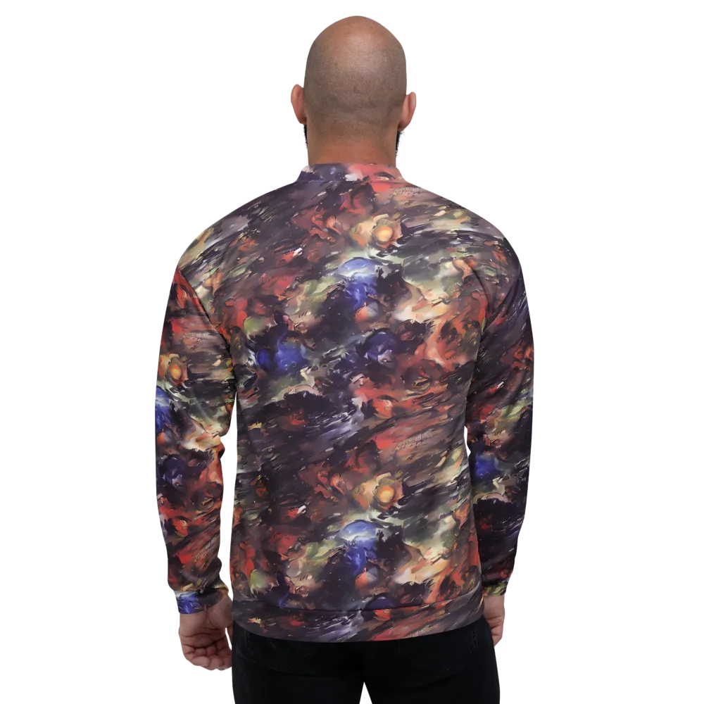 Twisted Terra on Bomber Jacket — Back
