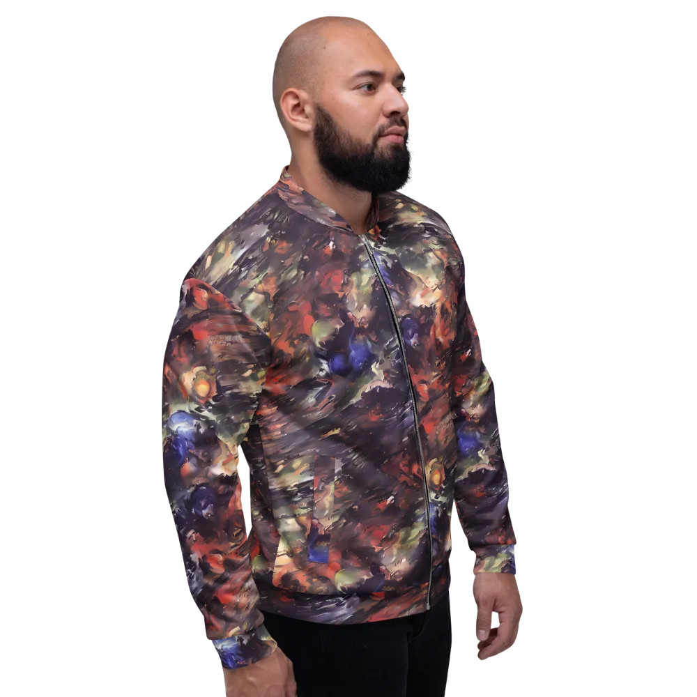 Twisted Terra on Bomber Jacket — Right