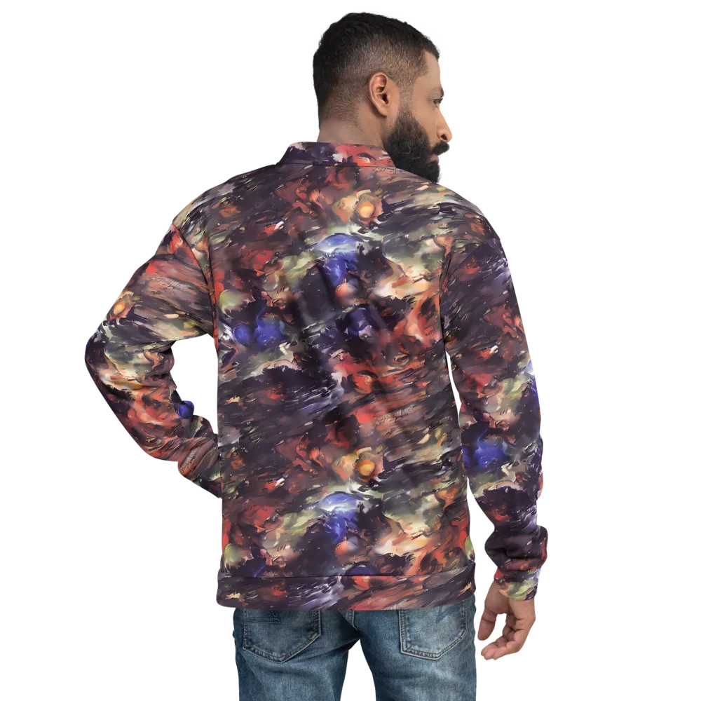 Twisted Terra on Bomber Jacket — Back