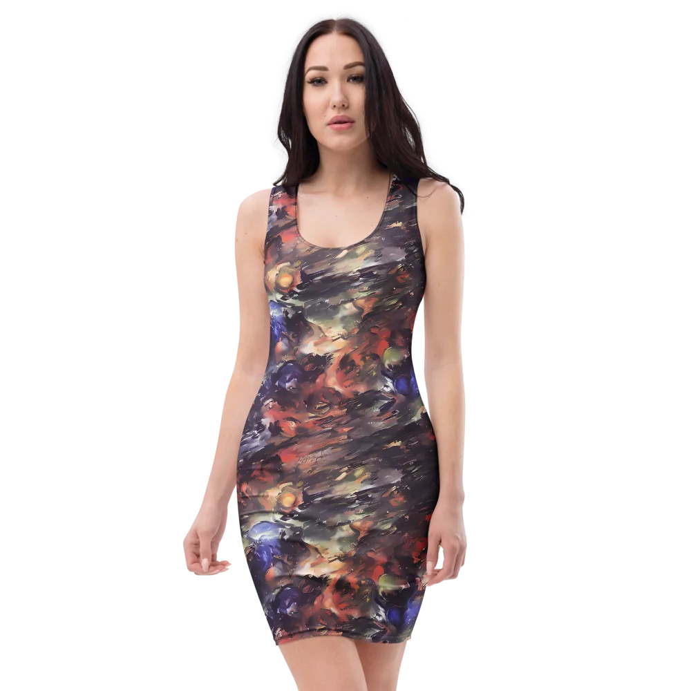 Twisted Terra on Bodycon Dress — Front