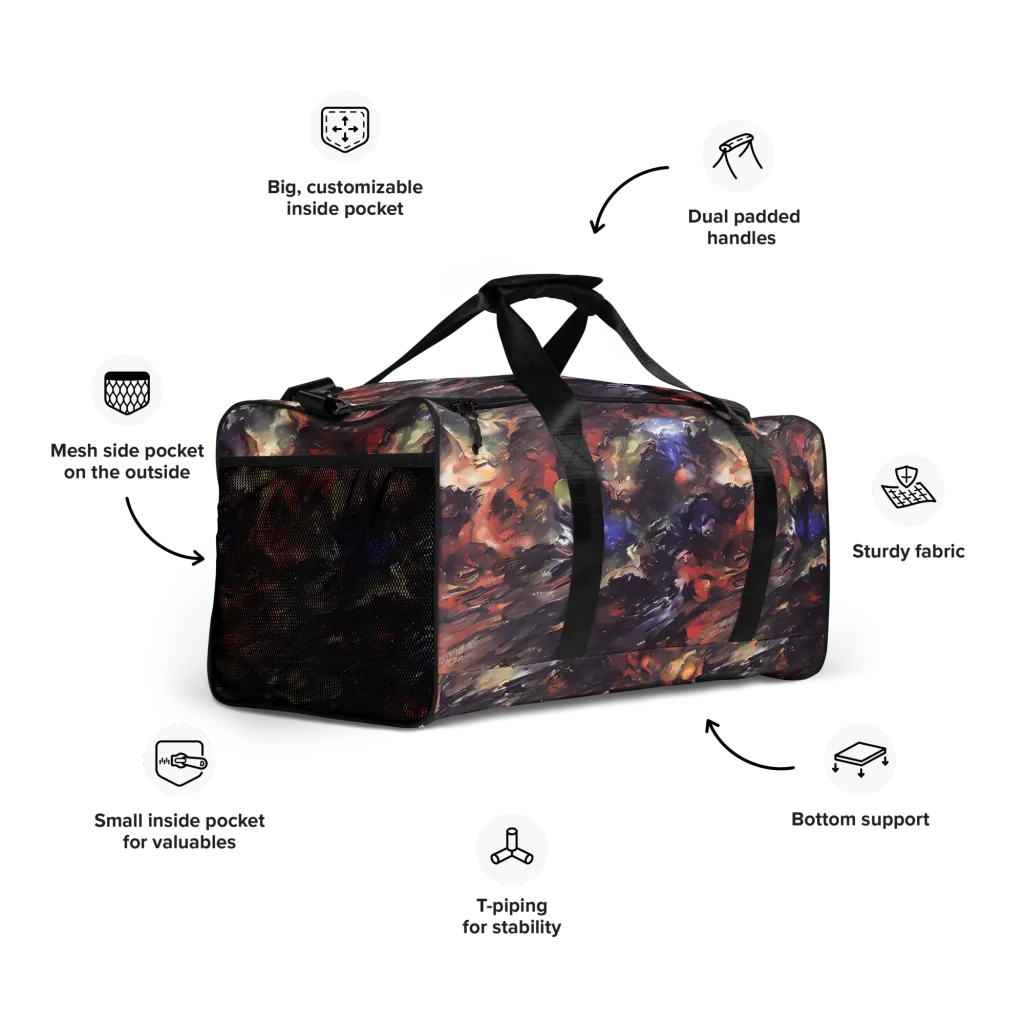 Twisted Terra on Duffle Bag — Right Front