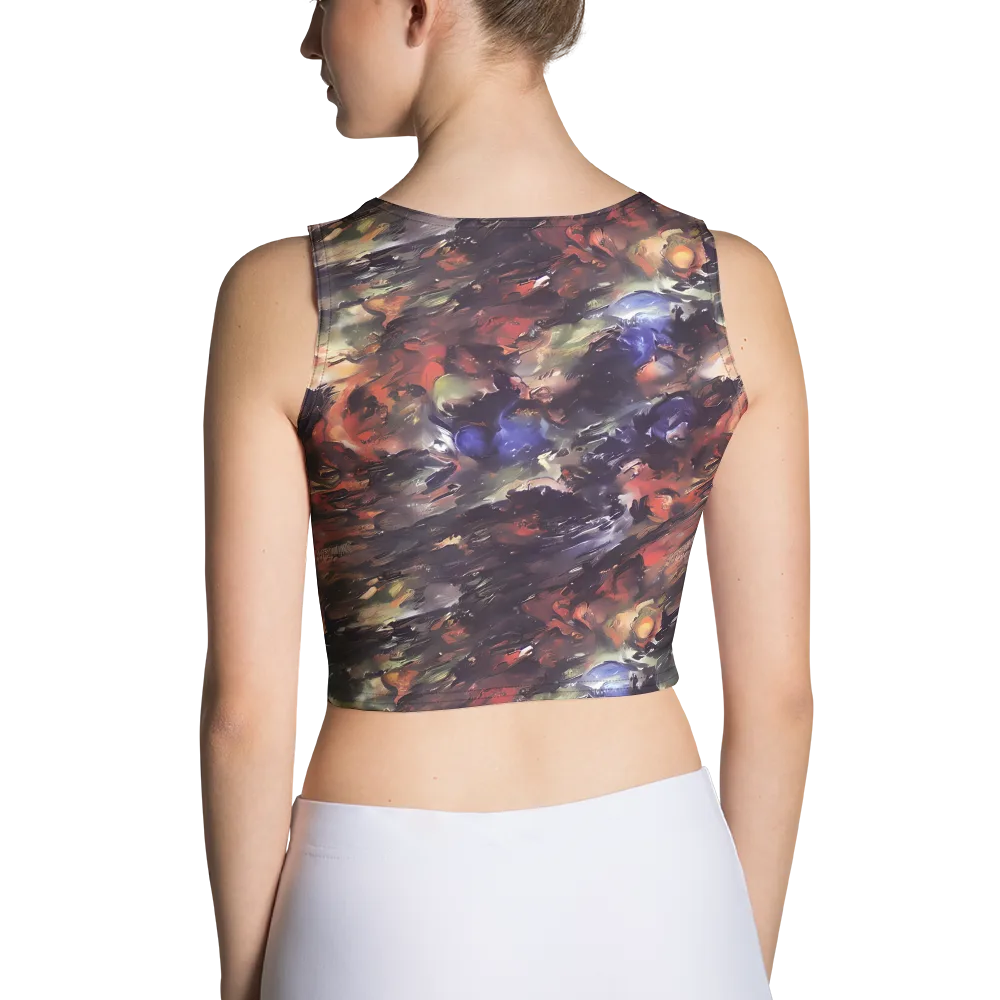 Twisted Terra on Crop Top — Back