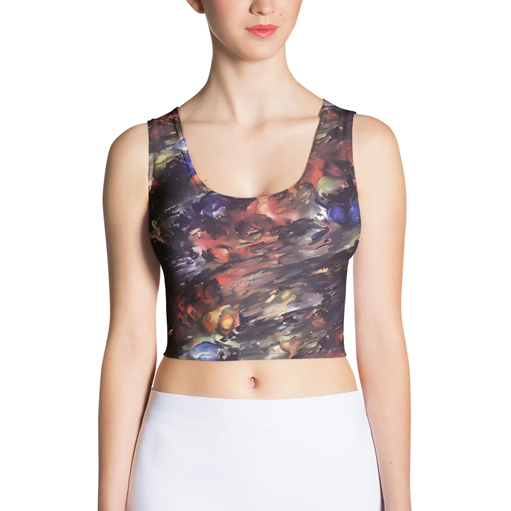 Twisted Terra on Crop Top — Front