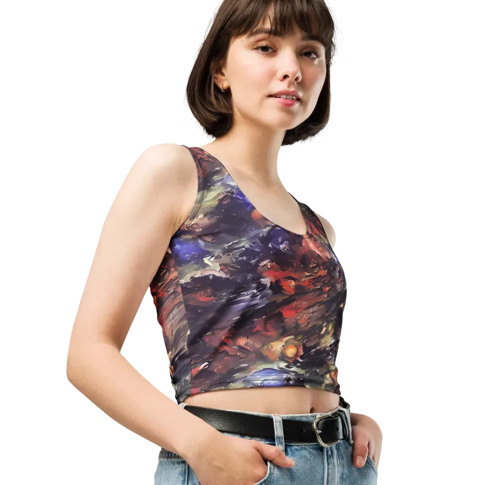 Twisted Terra on Crop Top — Right Front