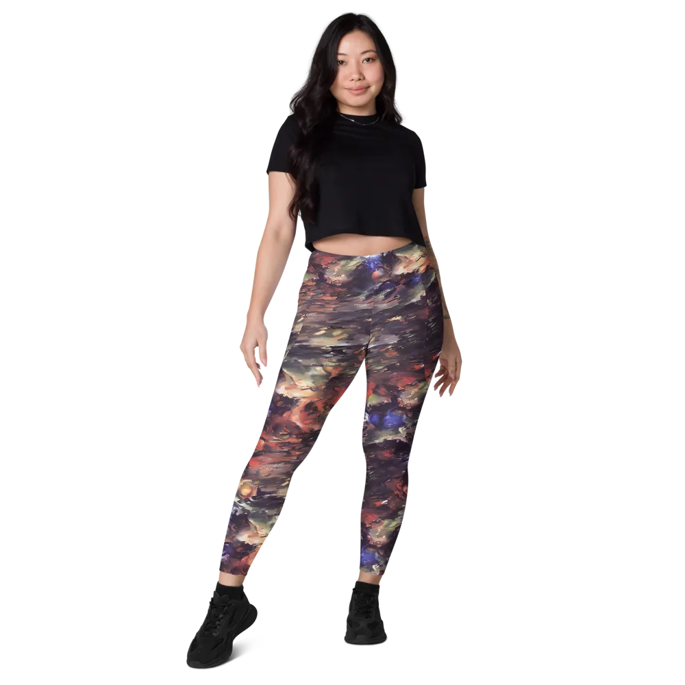 Twisted Terra on Leggings with Pockets — Front