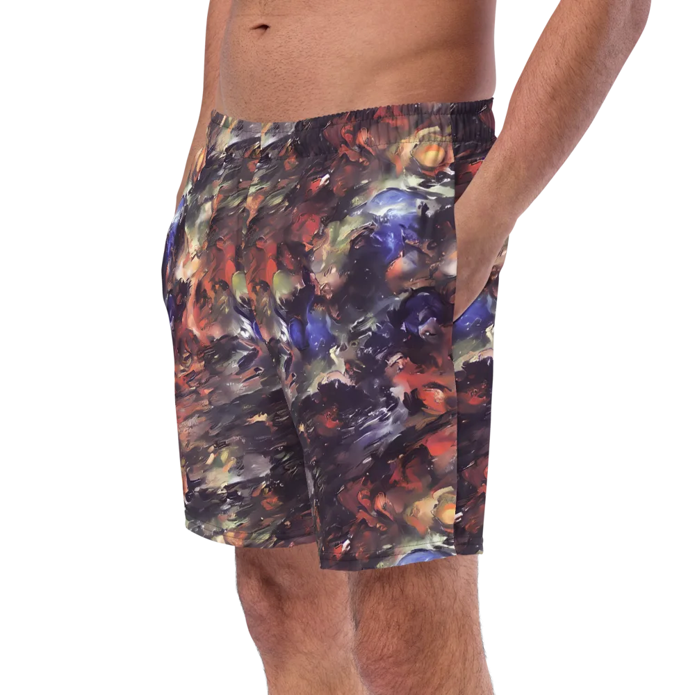 Twisted Terra on Swim Trunks — Left Front