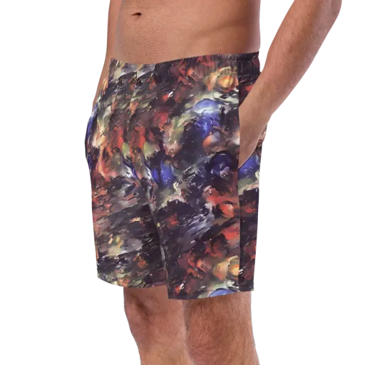Twisted Terra on a Swim Trunks