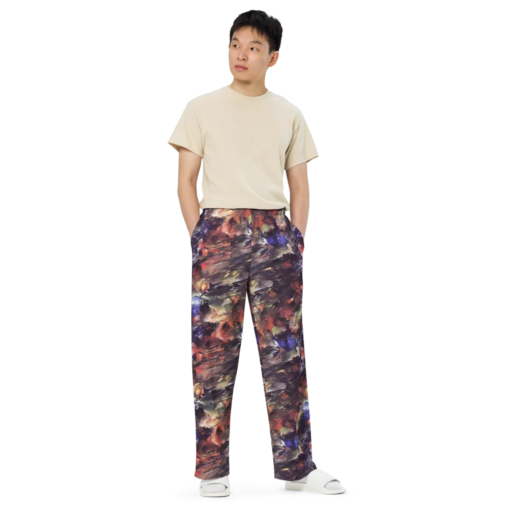 Twisted Terra on Wide-Leg Pants — Front
