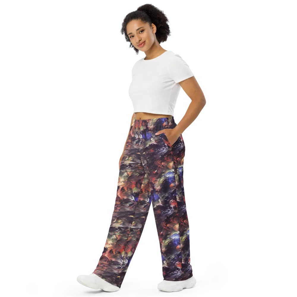 Twisted Terra on Wide-Leg Pants — Left Front